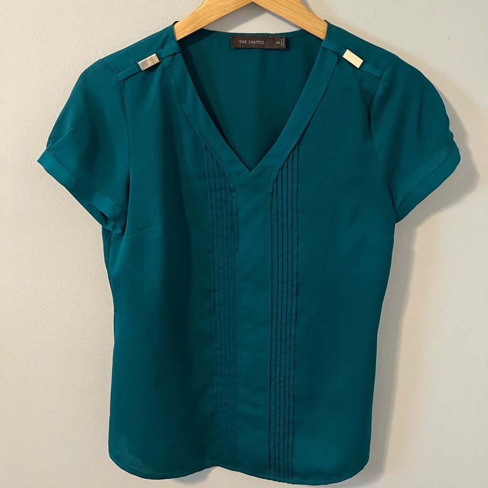 Limited Brands XS slightly sheer top.